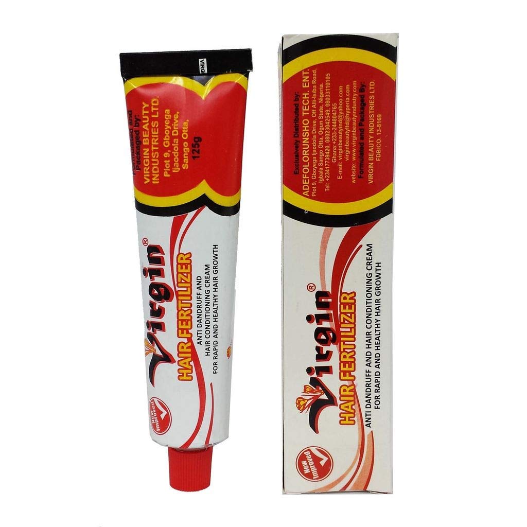 Efast Virgin Hair Fertilizer Creme for Rapid Hair Growth 125g (2 Packs)