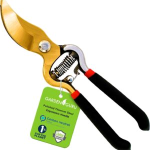 Garden Guru Indestructible Titanium Garden Clippers