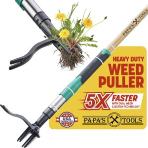 Stand Up Weed Puller Tool
