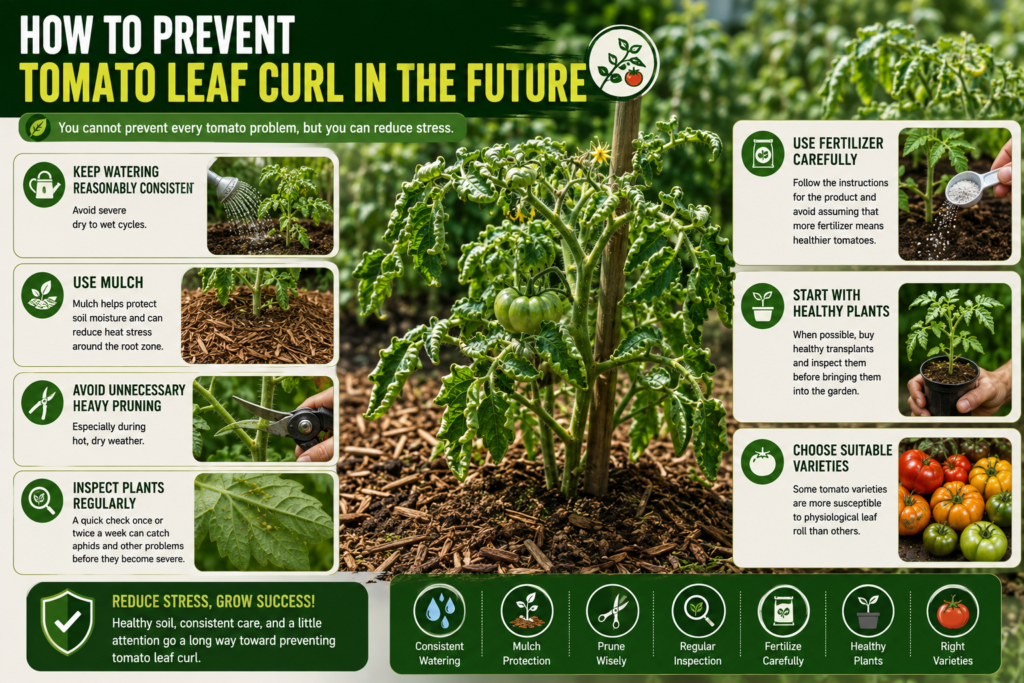How to Prevent Tomato Leaf Curl in the Future