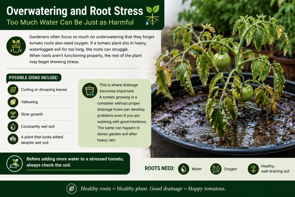Overwatering and Root Stress