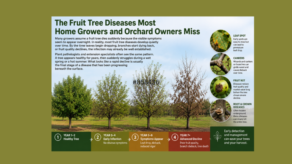 Why Fruit Trees Die Suddenly – Common Diseases Guide