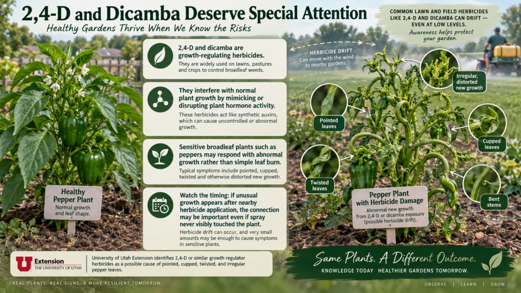 2,4 D and dicamba deserve special attention