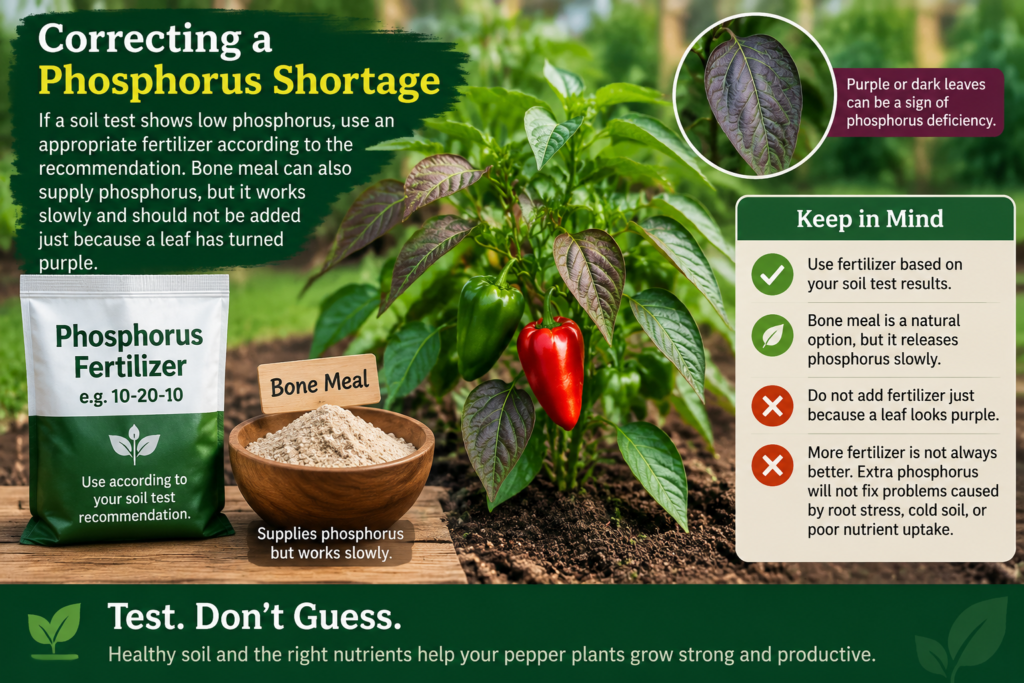 Correcting a Phosphorus Shortage