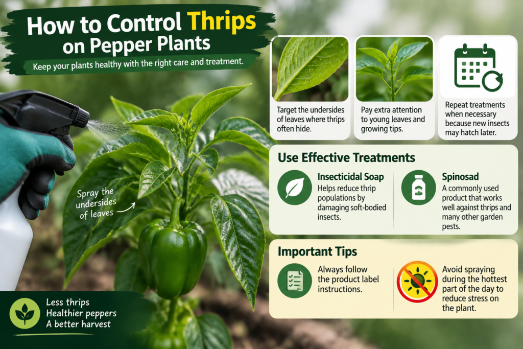 How to Control Thrips on Pepper Plants