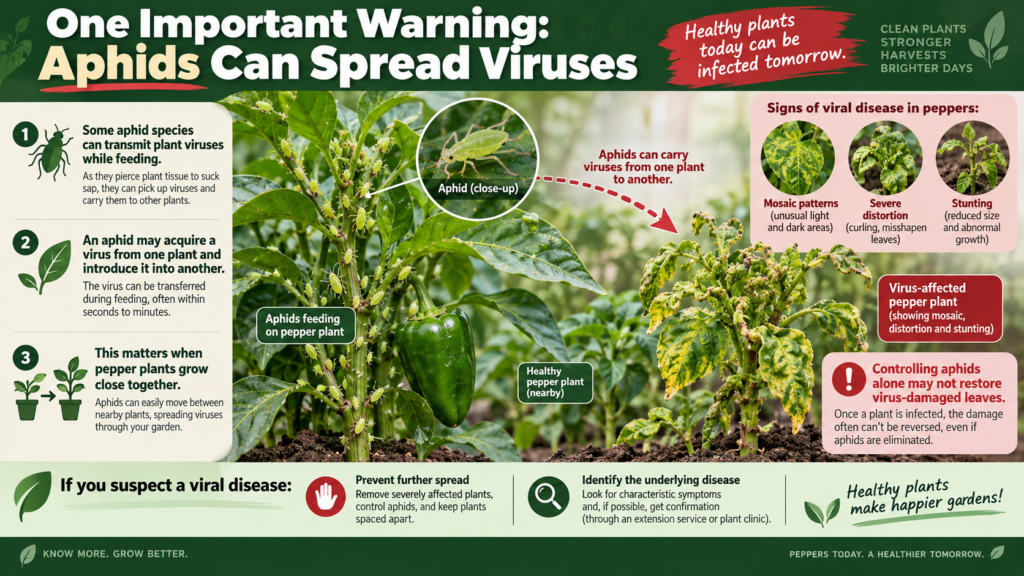 One Important Warning Aphids Can Spread Viruses