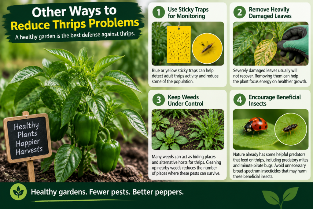 Other Ways to Reduce Thrips Problems