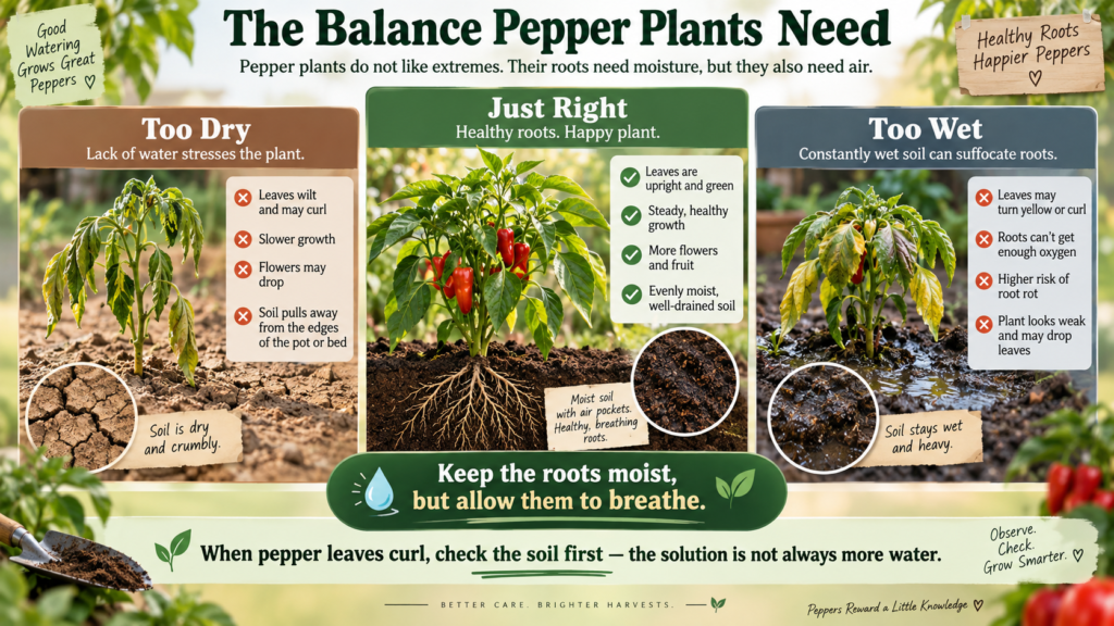 The Balance Pepper Plants Need