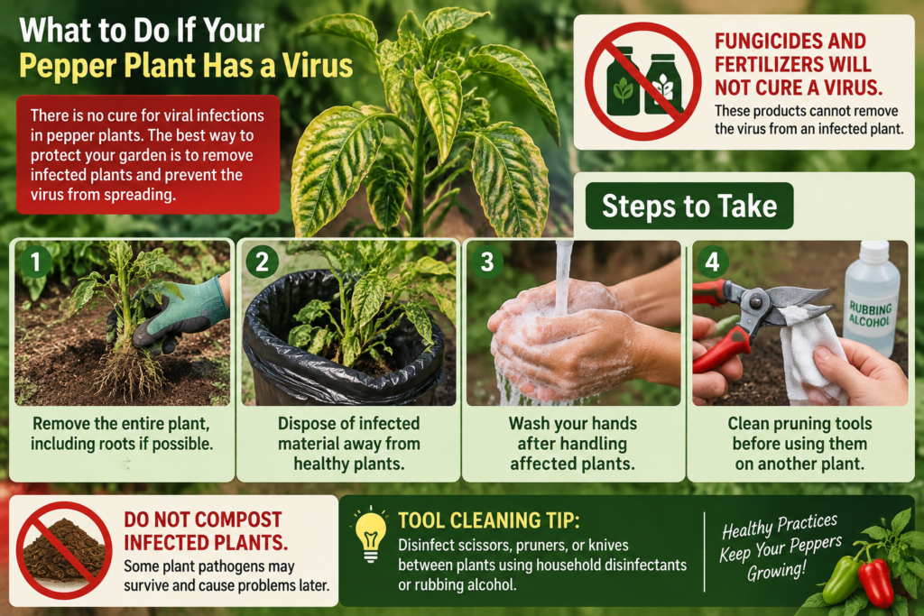 What to Do If Your Pepper Plant Has a Virus