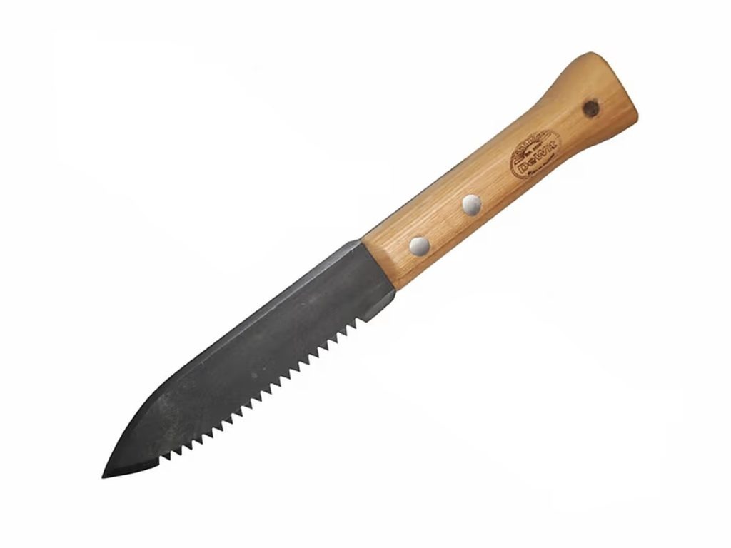 DeWit Serrated Farmer Dagger best hori hori knife in forged boron steel