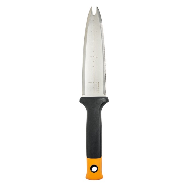 Fiskars best hori hori knife 340130-1001 with SoftGrip handle