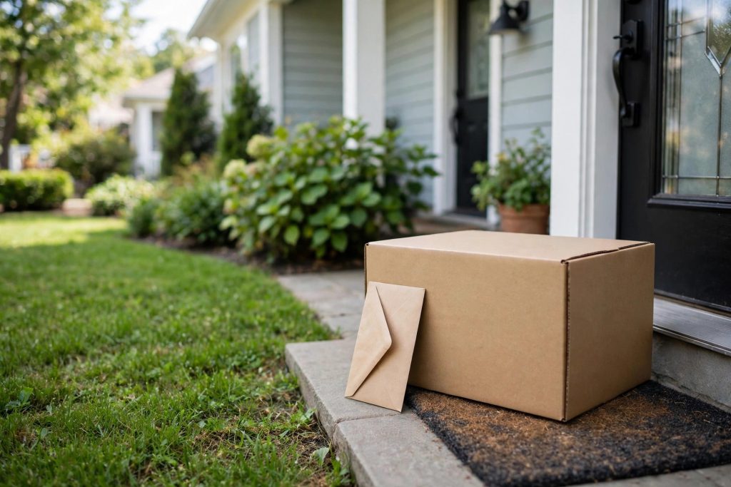 Custom lawn care subscription box delivered to doorstep