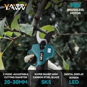 Electric Pruning Shears for Makita 18V Battery