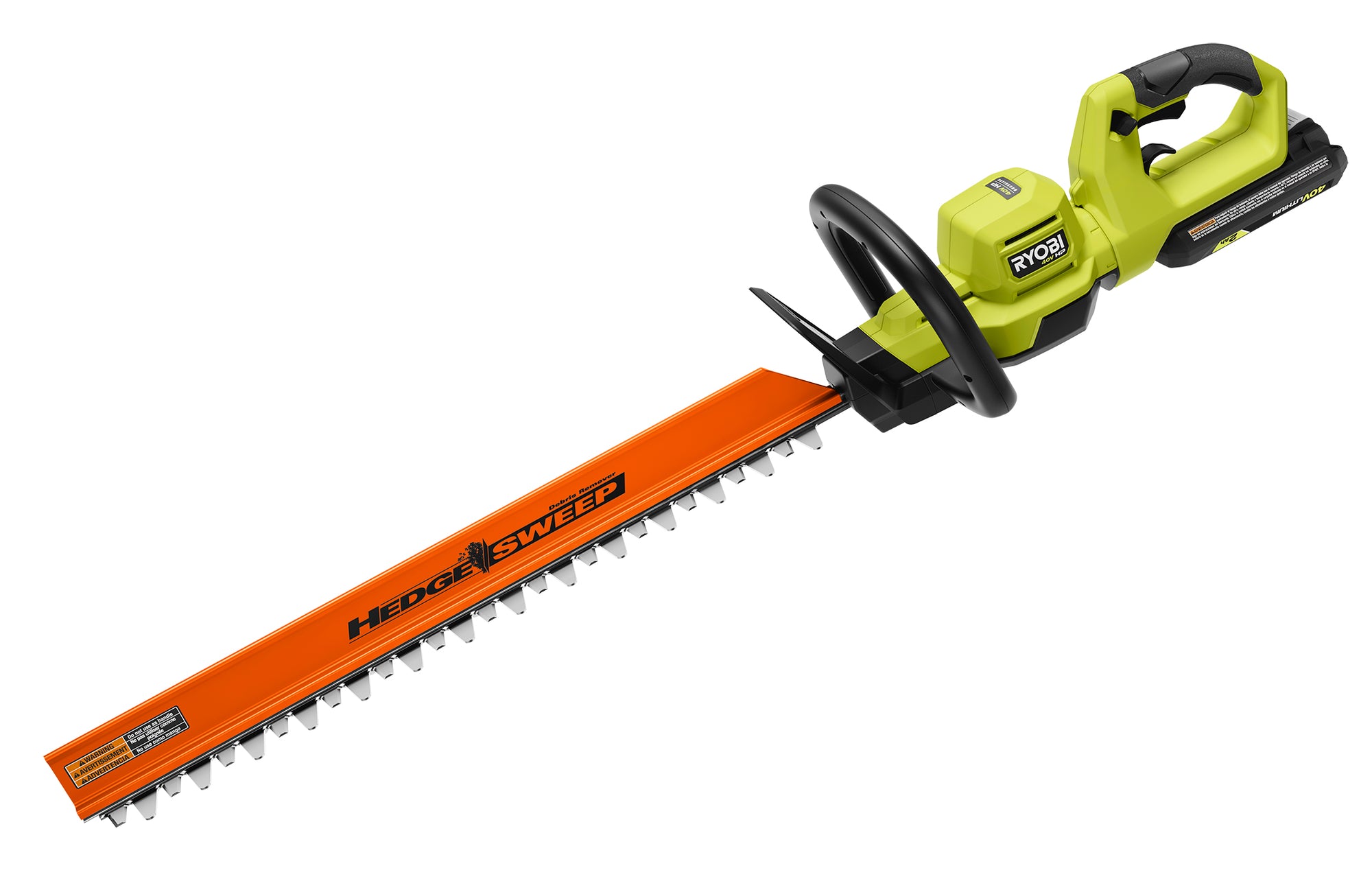 ryobi ry40640 hedge trimmer 26 inch 40v hp brushless kit with rotating handle