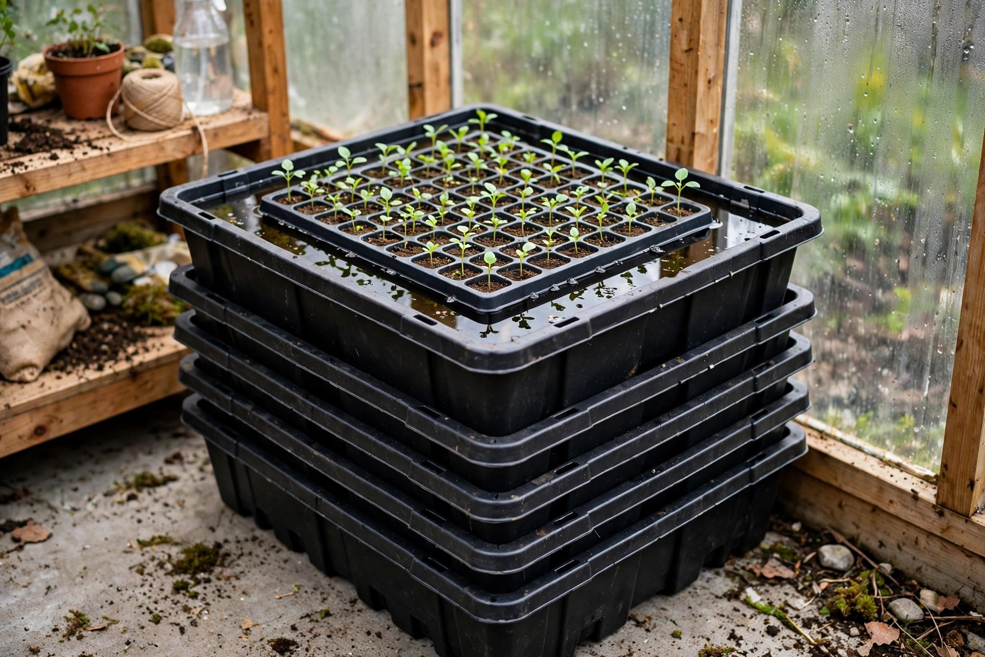 best seed starting trays Bootstrap Farmer 1020 heavy-duty flats