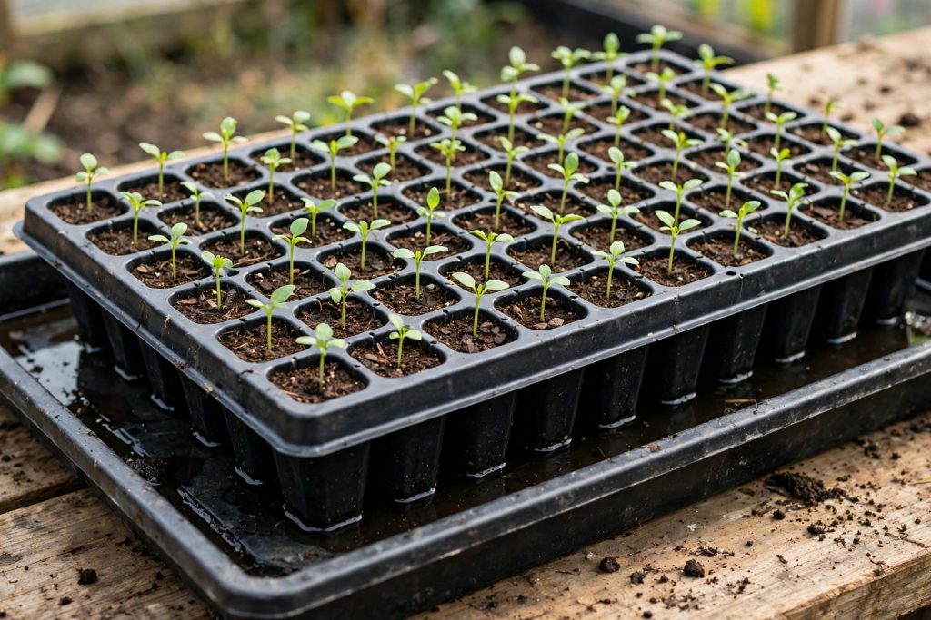 best seed starting trays Bootstrap Farmer 72-cell plug trays