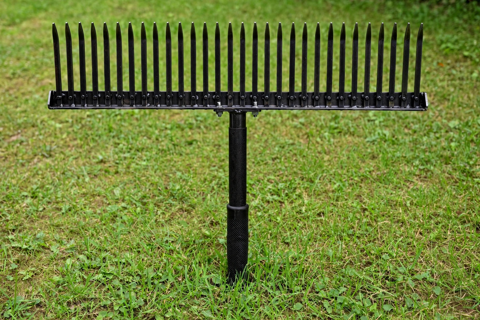 Bully Tools 24 tine thatching rake with fiberglass handle for heavy thatch