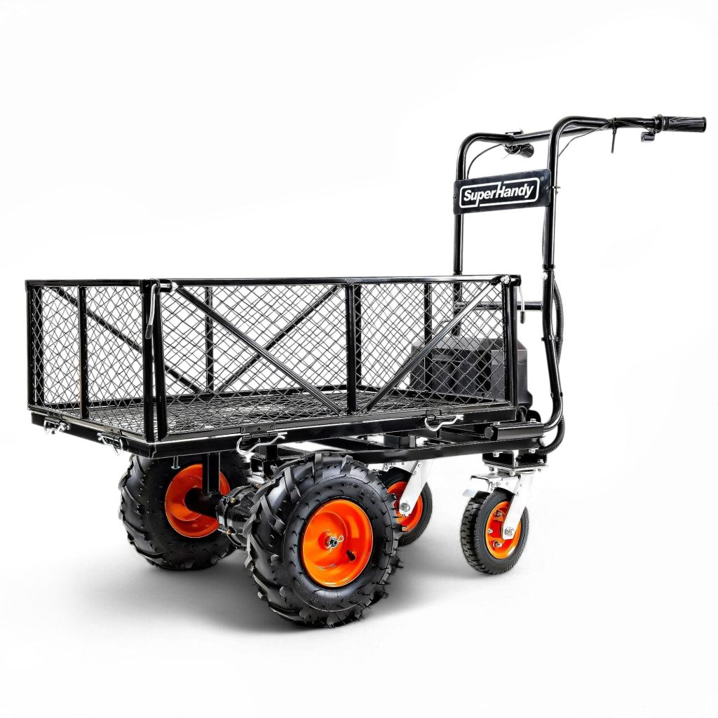 SuperHandy 48V Electric Utility Cart best garden cart for heavy loads