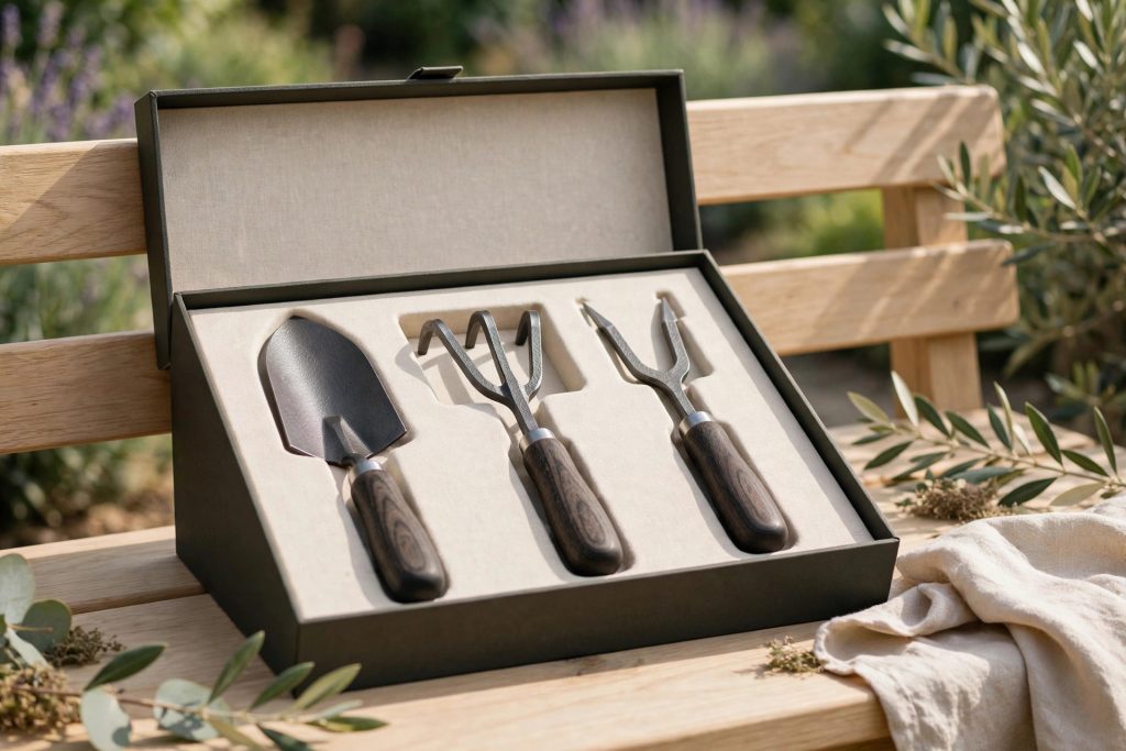 DeWit 3-piece forged garden tool gift set