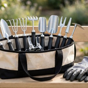 FiveJoy 11-piece lightweight aluminum garden tool set
