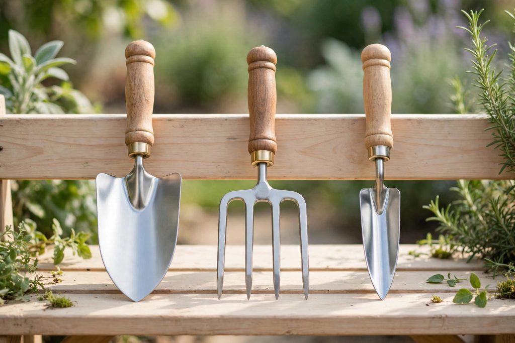 Spear and Jackson Neverbend 3-piece stainless hand tool set