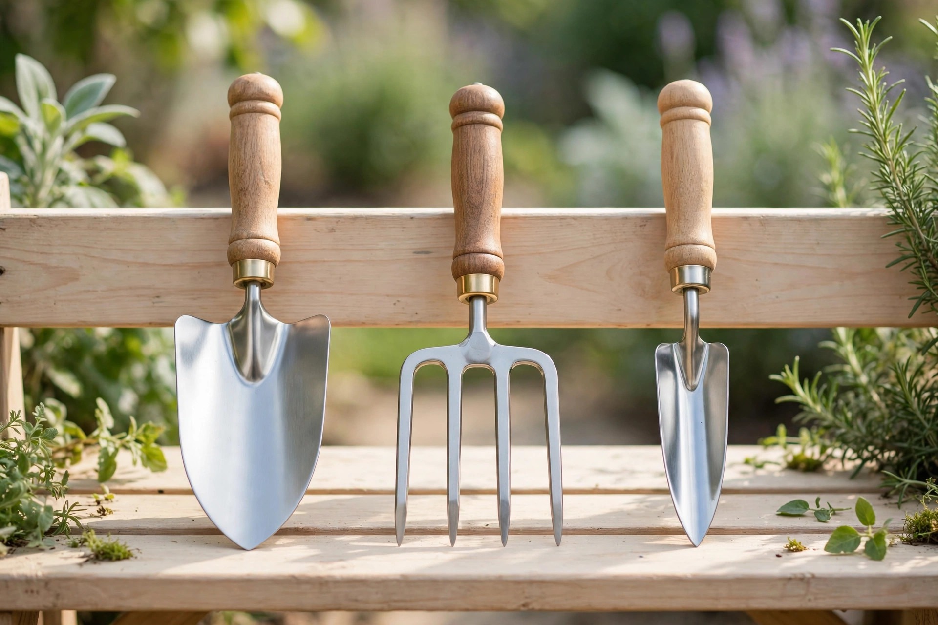 Spear and Jackson Neverbend 3-piece stainless hand tool set