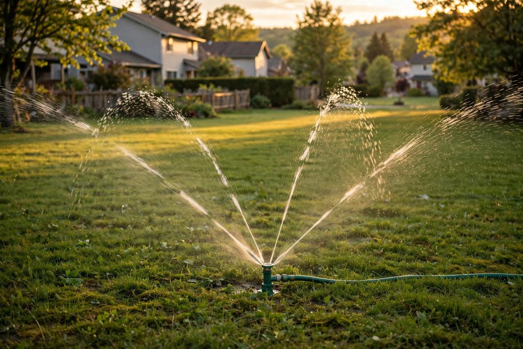 watering a lawn the day before learning how to aerate a lawn so plugs pull cleanly
