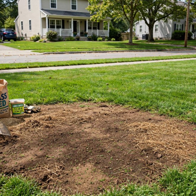How to Repair Bare Spots and Thin Patches in Your Lawn