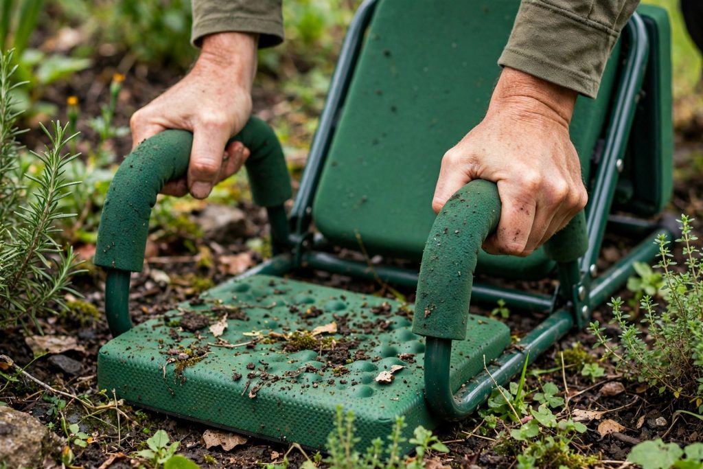 Abco Tech best garden kneeler handles used for support