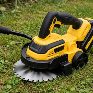 Ryobi 18V ONE+ cordless lawn edger with 9 inch blade