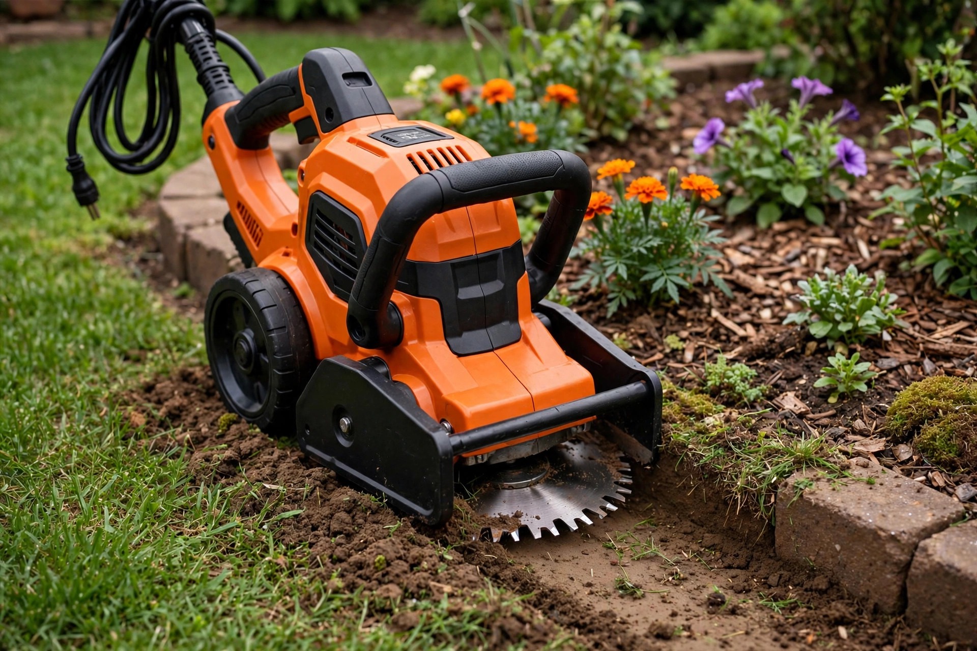 Worx WG896 12 Amp corded electric lawn edger and trencher