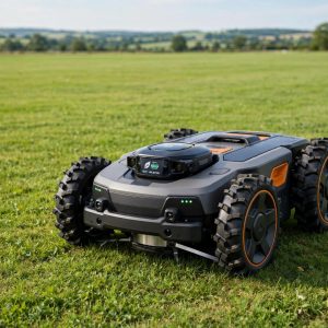 Segway Navimow X430 best robot lawn mower for large lawns with four wheel drive
